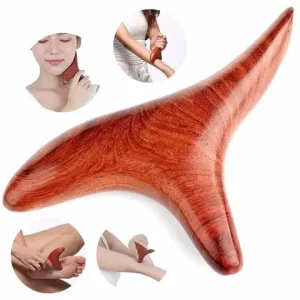 Wood Trigger Point Massage Gua Sha Tool Professional Lymphatic Drainage Tools Wood Therapy Massage Tools for Back Leg Hand Face Bangladesh (New)