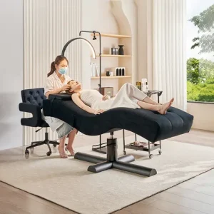 XinSheng Electric Facial Spa Bed Hydro Massage Table Salon Eyelash Lash Beauty Adjustable Couch Beauty Massage Shop Furniture Bangladesh (New)