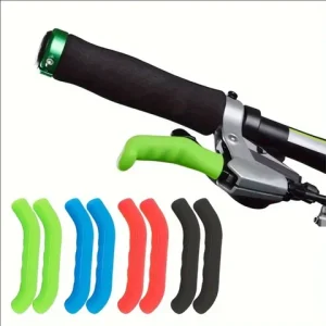 1 Pair Bicycle Brake Handle Protection Cover Mountain Road Bike Brake Lever Protection Anti Slip Gel Sleeve Cycling Accessories Bangladesh (New)