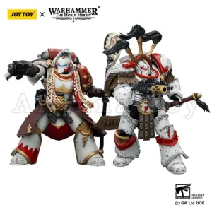 [Pre-Order]JOYTOY 1/18 Action Figure 40K White Scars Stormseer Consul Legion Praetor in Cataphractii Terminator Armour Anime Toy Bangladesh (New)