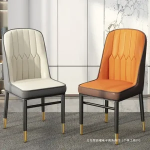 （VIP8）Classic Light Luxury Solid Wood Soft-covered Dining Chair Home Hotel Large Bangladesh (New)