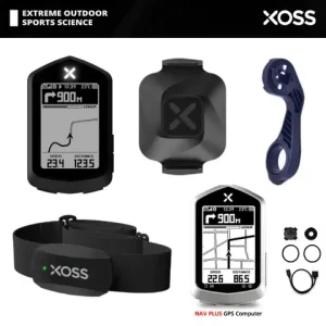 XOSS NAV PLUS Wireless Bike Computer, 1s Fast Positioning, Custom Data Display, ANT+ Bluetooth Compatible for Cycling Training Bangladesh (New)