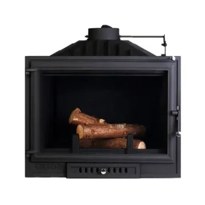 Wood Burning Fireplace Wood Wooden Stove Insert Hot Sale Cast Iron Camiol Matt Black Indoor Apartment Support Bangladesh (New)