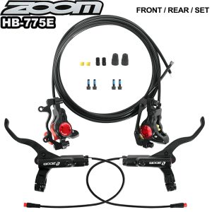 ZOOM Bicycle Hydraulic Brake Set 1100/1850mm 2 Piston Oil Pressure MTB Disc Brake for Scooter E-Bike Mtb Folding Bike BMX Cycle Bangladesh (New)