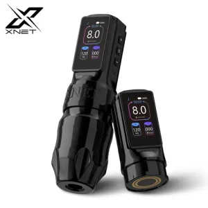 Xnet Titan Max Wireless Tattoo Machine Rotary Pen Coreless Motor 2400m Multi-Function Touchscreen Battery 1-12V for Artist Body Bangladesh (New)