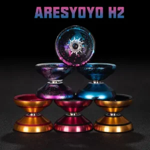 Yoyo Professional Competition Metal Yo Yo Factory with 10 Ball Bearing Alloy Aluminum High Speed Unresponsive Toys for Kids Yoyo Bangladesh (New)