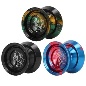 YoYo Ball Unresponsive Aluminum Alloy Advanced Fade Exquisite for Competition with Glove and 3Pcs Strings Bangladesh (New)