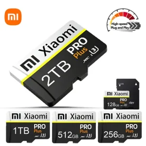 Xiaomi 2TB 1TB SD Memory Card 128GB 256GB 512GB High Speed Transfer Micro TF SD Card Portable USB Memoria SD For Drone Tablet PC Bangladesh (New)