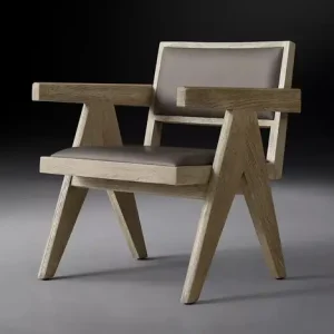 （VIP8） Classic Light Luxury Solid Wood Soft-covered Dining Chair Home Hotel Large Apartment Restaurant Bangladesh (New)