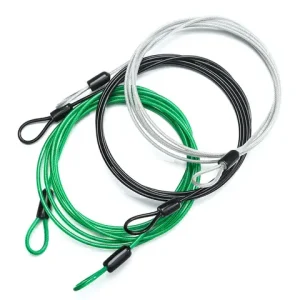 0.5/1/2M Bicycle Accessories Bicycle Lock Wire Cycling Strong Steel Cable Lock MTB Road Bike Lock Rope Anti-theft Security Bangladesh (New)