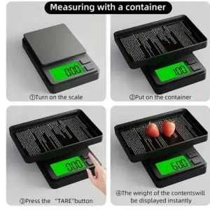 0.01g -1000g portable electronic scale mini digital scale high precision electronic pocket scale jewelry weight kitchen scale Bangladesh (New)