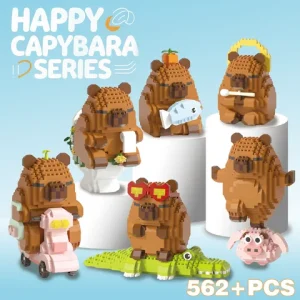 "Capybara Building Blocks Set - Cute Water Guinea Pig DIY Model | Fun STEM Toy for Kids & Adults" Bangladesh (New)