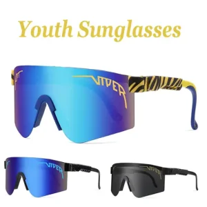 Youth Sunglasses Boys Girls Kids Pit Viper Sun Glasses Small head Adult Men Women Eyewear Outdoor Cycling Driving Shades Sport Bangladesh (New)