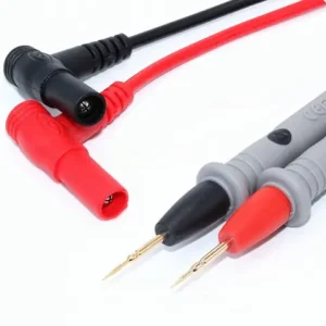 1 pair 10A 20A Digital Multimeter probe Polyvinyl chloride wire Needle tip Universal test leads with Bangladesh (New)