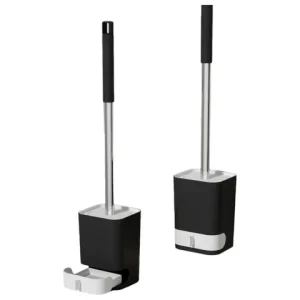 WORTHBUY Long Handle Plastic Toilet Brush With Drain Base Punch-Free Wall Mounted WC Toilet Cleaning Brush Bathroom Accessories Bangladesh (New)
