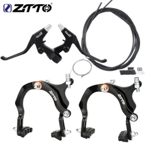 ZTTO 1 Set Bicycle Brakes Long Arm Pliers Brake Calipers C Brake Side Pull Caliper With Brake Pads For Cruiser City Bike Bangladesh (New)