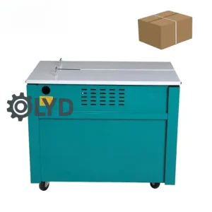 Workbench with Wheel for Business Packaging Strapping Tool Machine PP Closed Frame Baler Semi-automatic Single Motor Hig Bangladesh (New)
