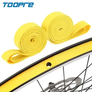 1 Pair 2pcs Bicycle Tube Premium PVC Rim Tapes Strips MTB Mountain Bike Road Bike Folding Tire Liner Cover 26 27.5 29 700c Inch Bangladesh (New)