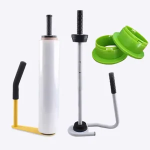 Wrapping Film Packaging Machine Manual Wrapping Film Puller Packa Machine Stretching Film Distributor 45-50 Cm Height Adjustment Bangladesh (New)