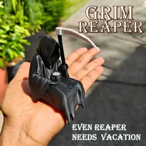 "Death also needs a vacation" Gothic statue of death of the dark knight, Halloween festival and holiday decoration Bangladesh (New)