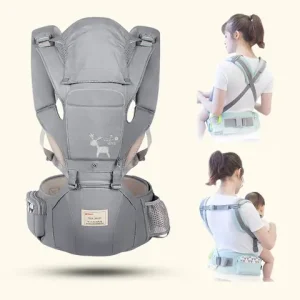 0-36M Ergonomic Baby Carrier Infant Kid Baby Hipseat Sling Save Effort Kangaroo Baby Wrap Carrier for Baby Travel Bangladesh (New)