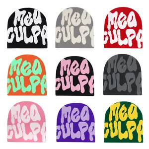 Y2K Design Knitted Hat Winter Warm Beanies Hats Beanie Cargo Cap Men Women Hip Hop Kanye Female Letter Outdoor Gorras Hombre Bangladesh (New)