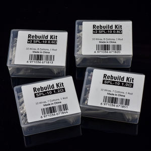 No-Questions-Asked Refund 1 Set DIY Rebuild Kit V2 Spl-10 0.6/0.8ohm Spl-10 1.0/1.2ohm Mesh Coil Resistance Replacement Accessories Tool Bangladesh (New)